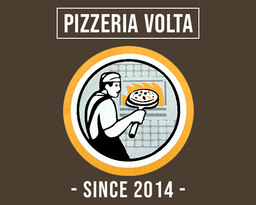 Pizzeria Volta logo.
